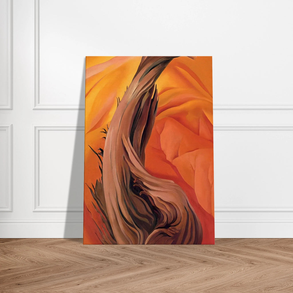 Stump in Red Hills Canvas | Georgia O'Keeffe Canvas | Georgia O Keeffe Prints