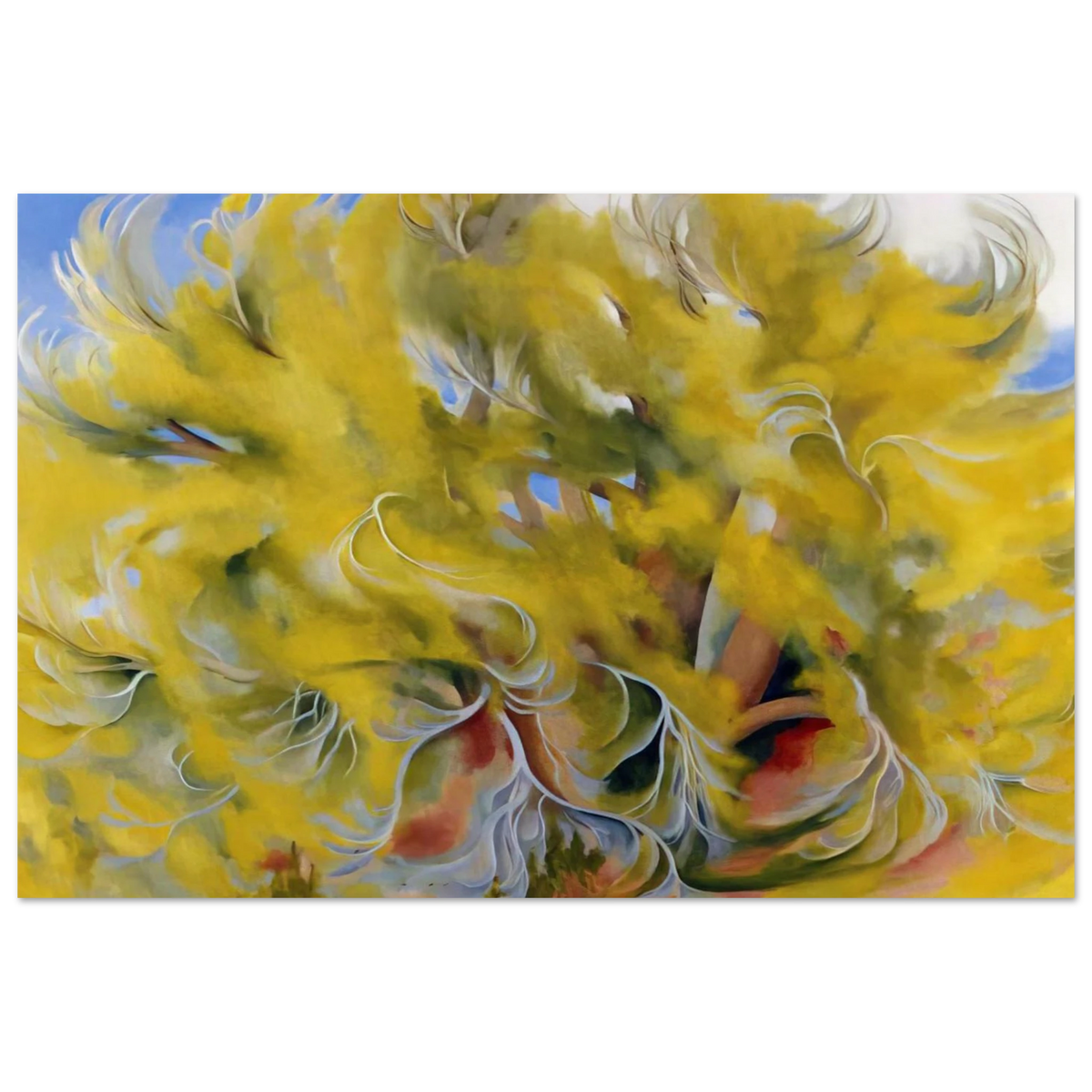 Cottonwood Tree in Spring Poster | Georgia O'Keeffe Poster | Georgia O Keeffe Prints