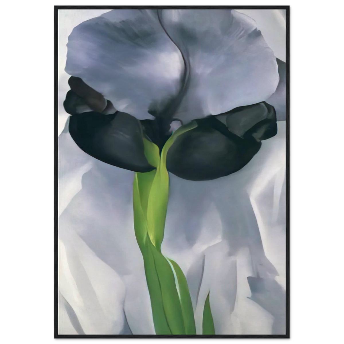 Iris 7 Framed Poster | Georgia O'Keeffe Framed Prints Wall Art | Georgia O Keeffe Prints