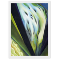 Blue and Green Music Framed Poster | Georgia O'Keeffe Framed Prints Wall Art | Georgia O Keeffe Prints