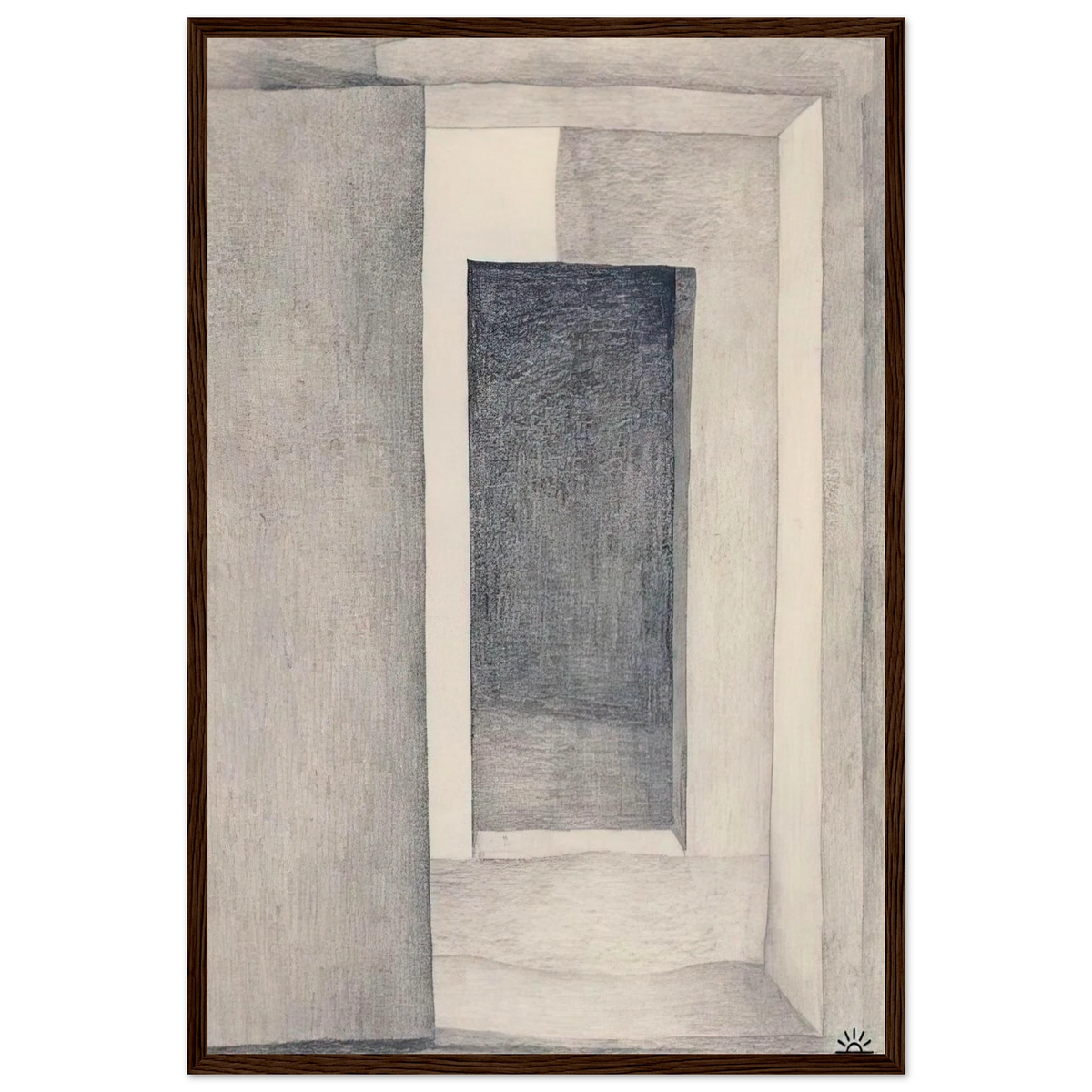 Patio Door Framed Poster | Georgia O'Keeffe Framed Prints Wall Art | Georgia O Keeffe Prints