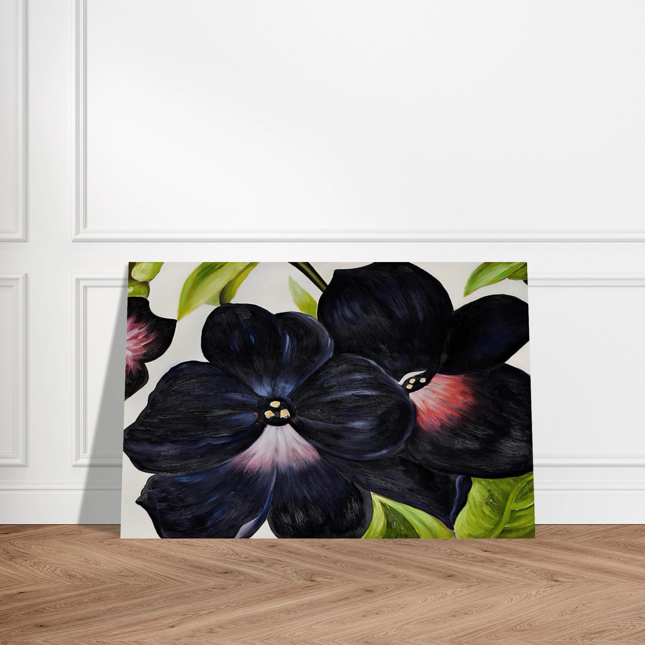 Black and Purple Petunias Poster | Georgia O'Keeffe Poster | Georgia O Keeffe Prints