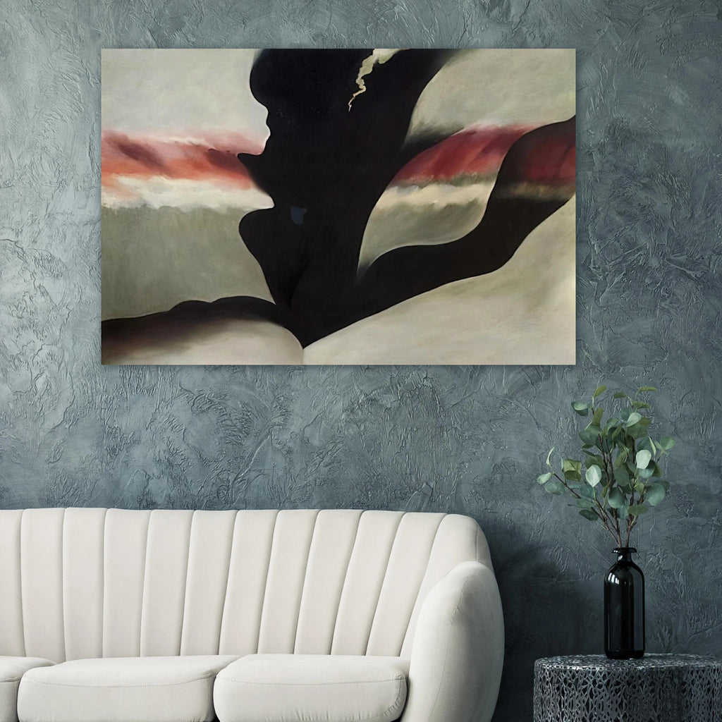 Black Place Green Poster | Georgia O'Keeffe Poster | Georgia O Keeffe Prints