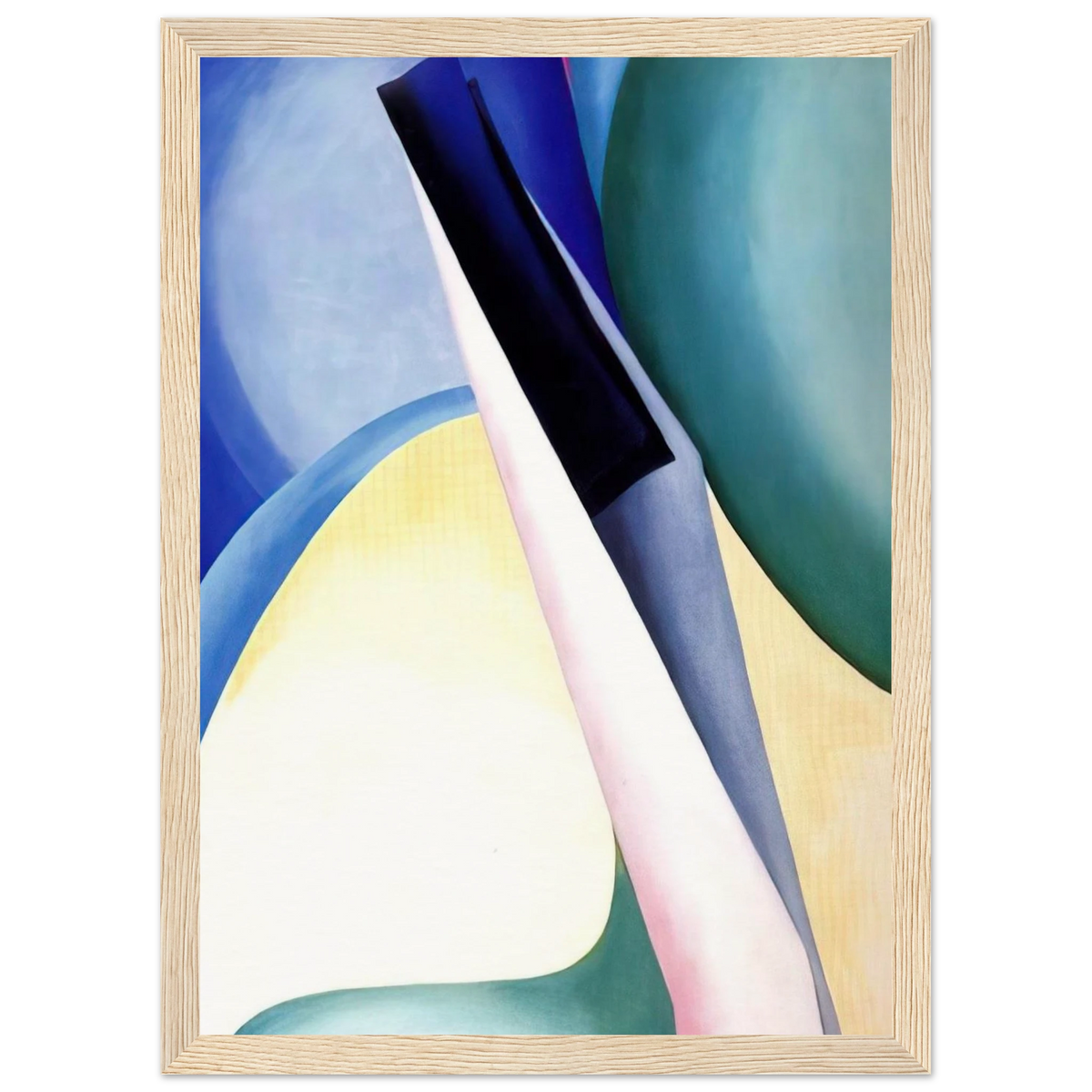 Black Spot No. 2 Framed Poster | Georgia O'Keeffe Framed Prints Wall Art | Georgia O Keeffe Prints