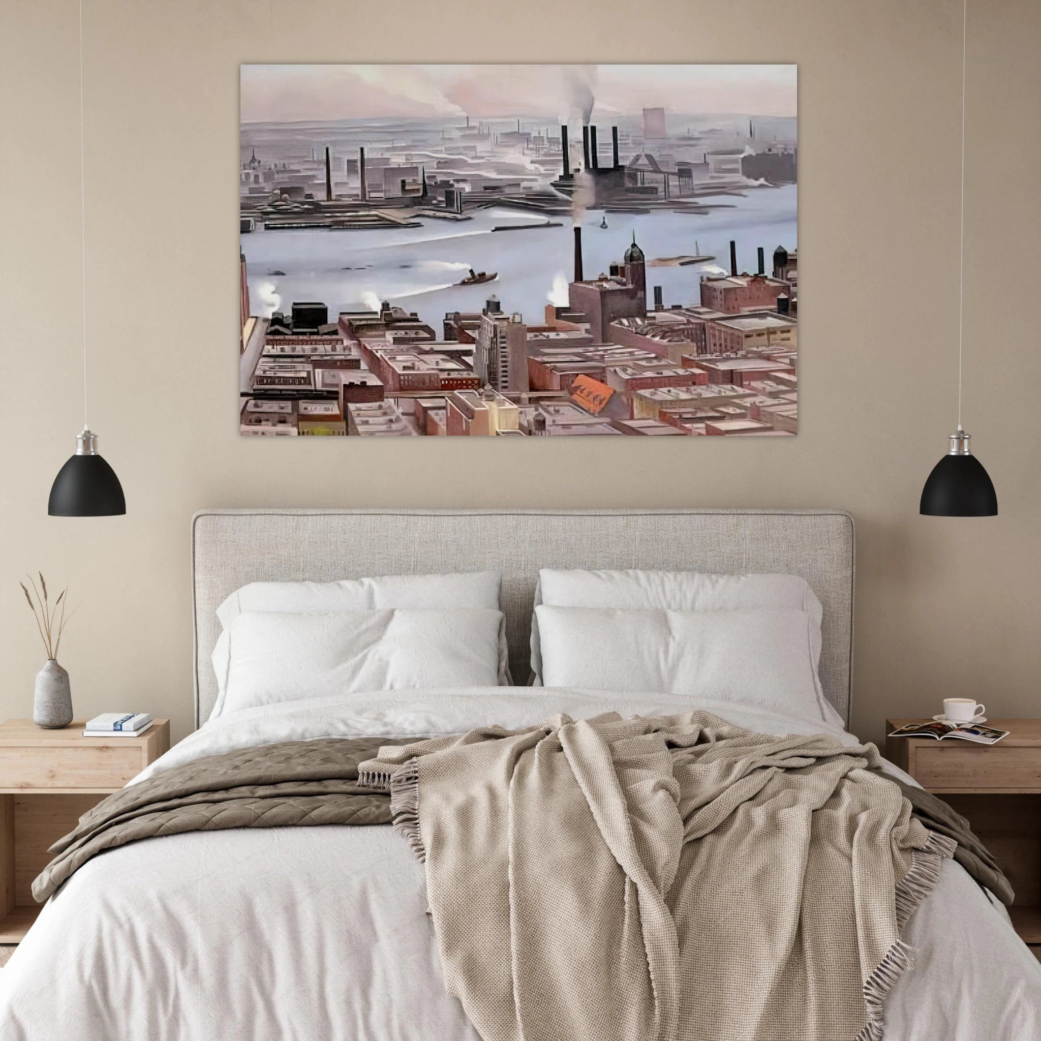 East River from the Thirtieth Story of the Shelton Hotel Poster | Georgia O'Keeffe Poster | Georgia O Keeffe Prints