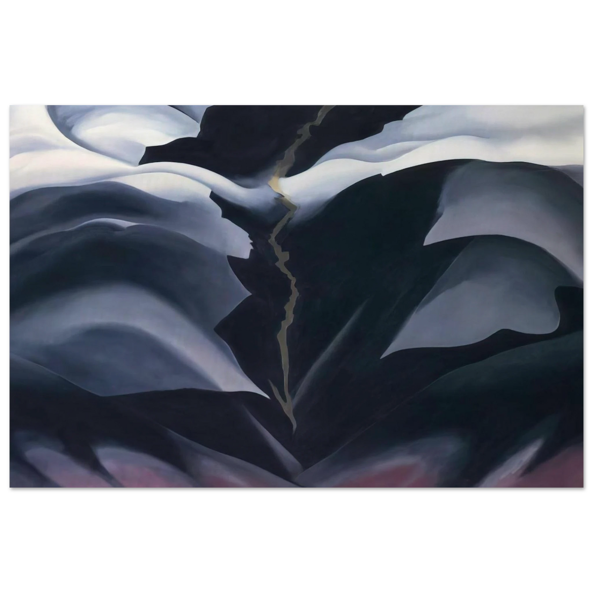 Black Place II Poster | Georgia O'Keeffe Poster | Georgia O Keeffe Prints