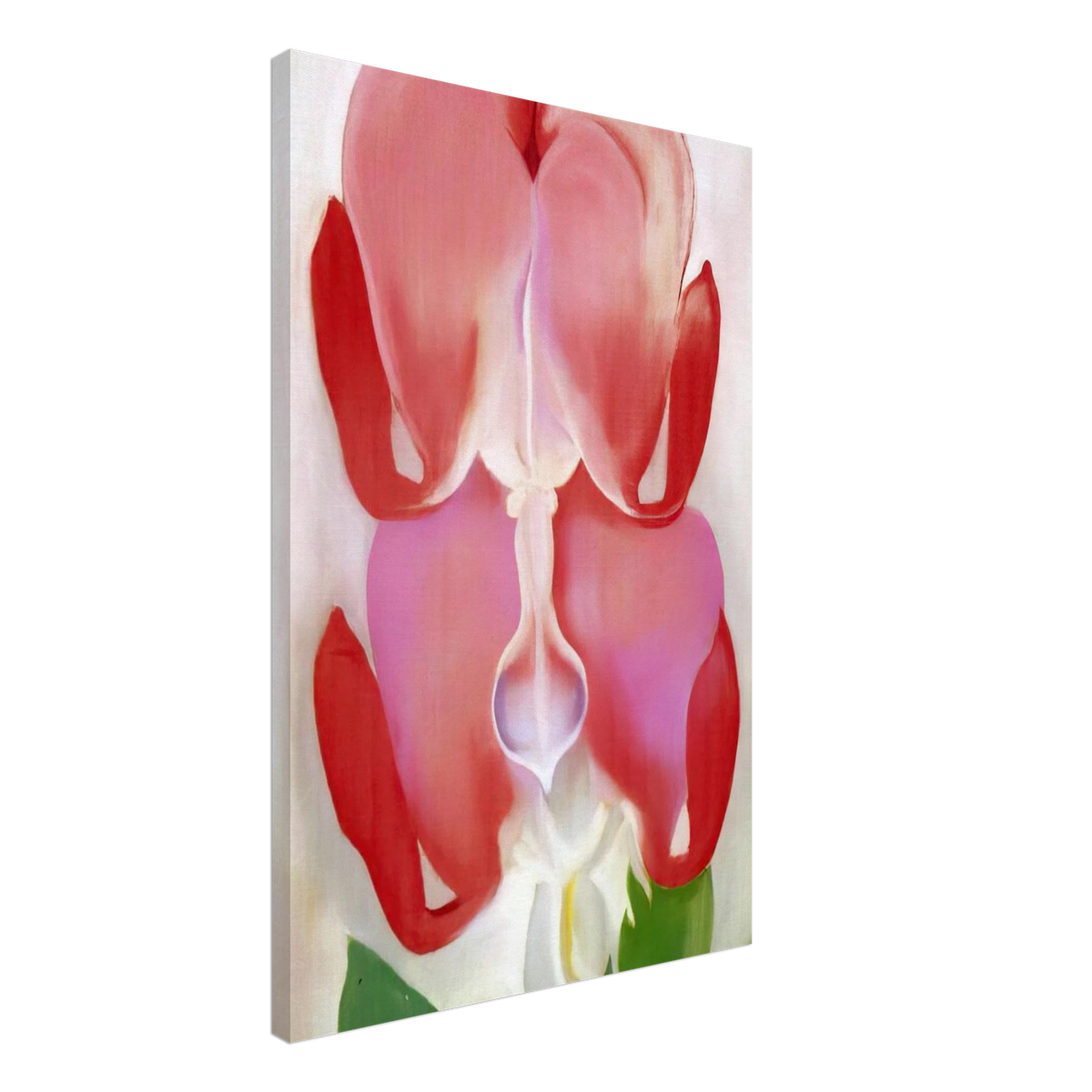 Bleeding Heart Canvas | Georgia O'Keeffe Canvas | Georgia O Keeffe Prints