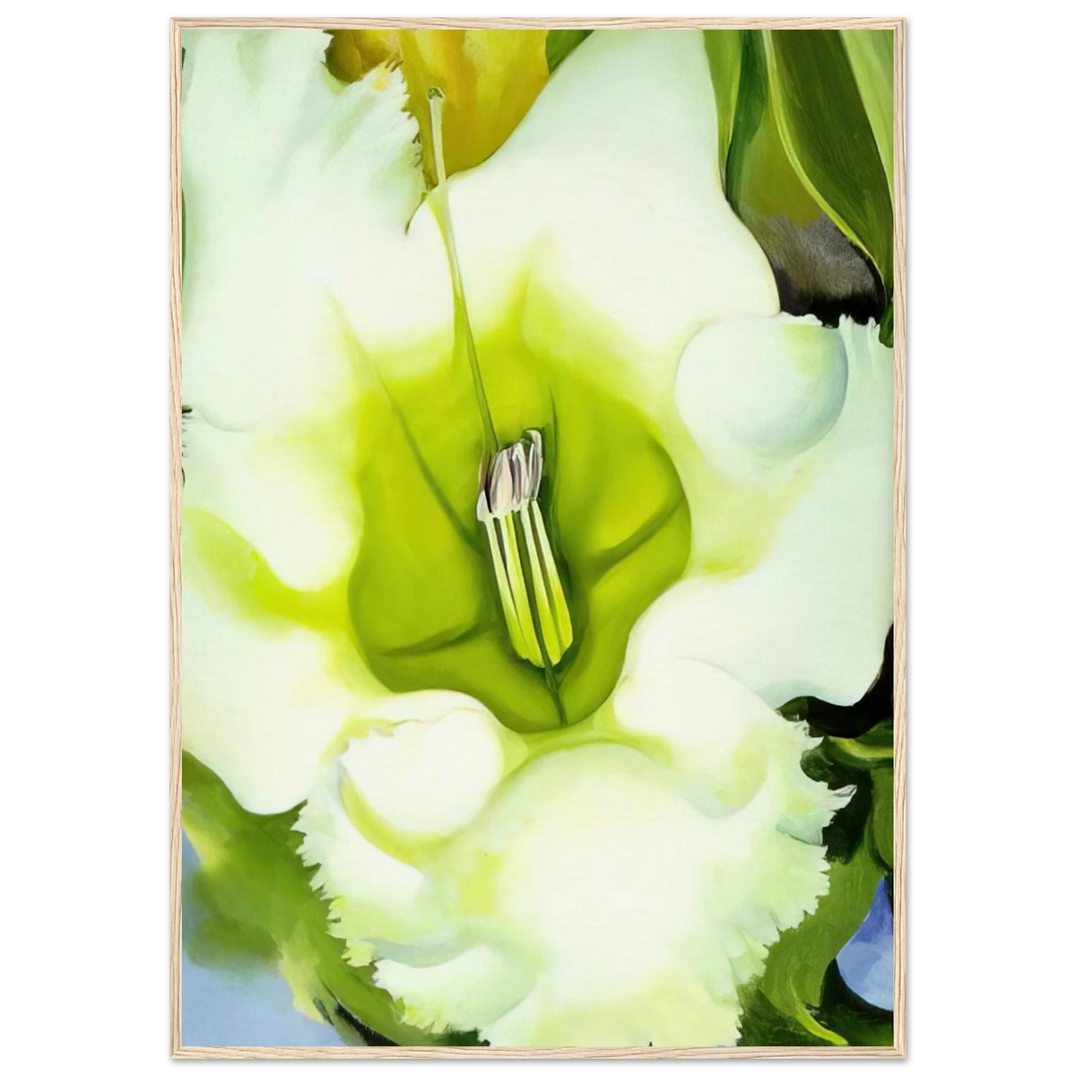 Cup Of Silver Ginger Framed Poster | Georgia O'Keeffe Framed Prints Wall Art | Georgia O Keeffe Prints