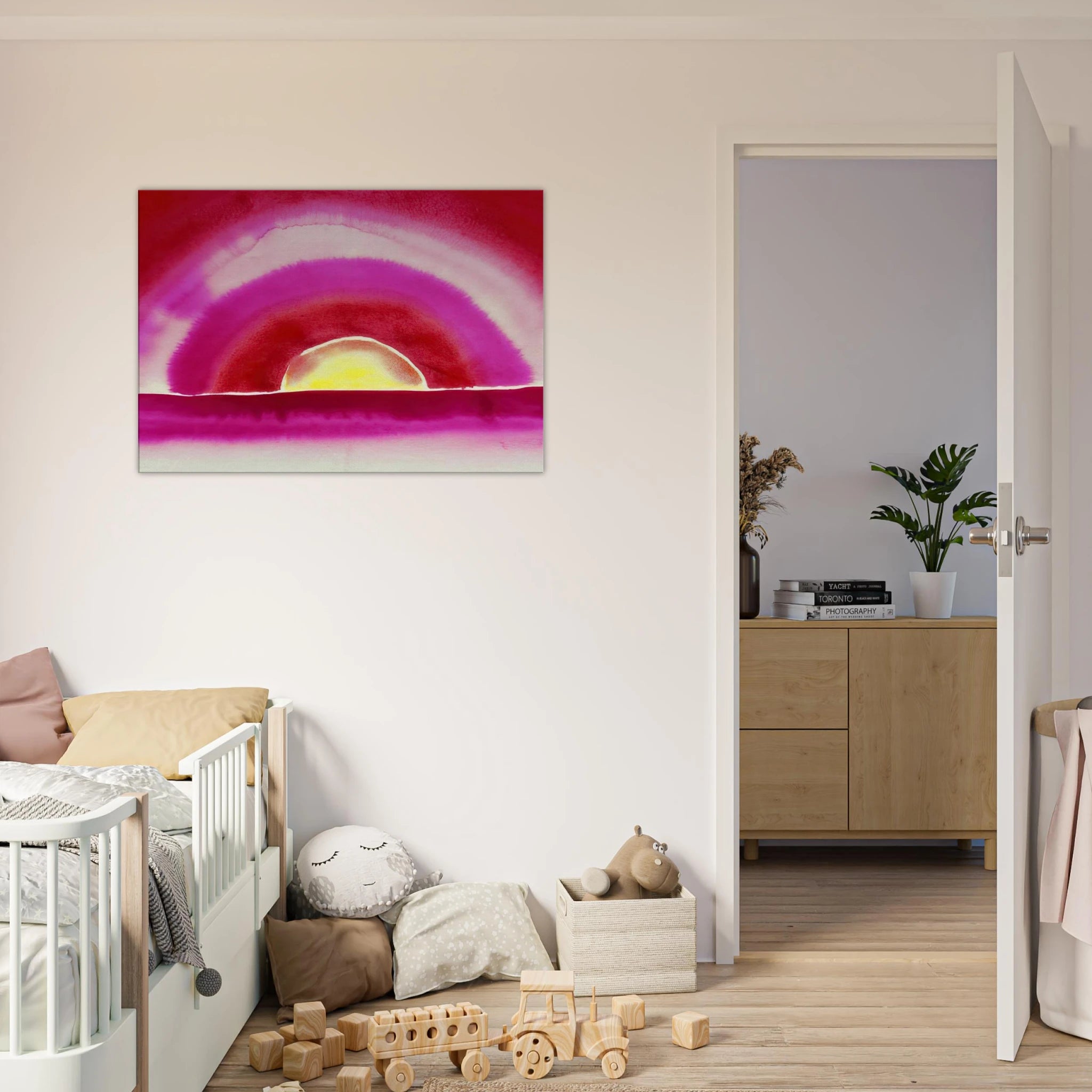 Sunrise Canvas | Georgia O'Keeffe Canvas | Georgia O Keeffe Prints