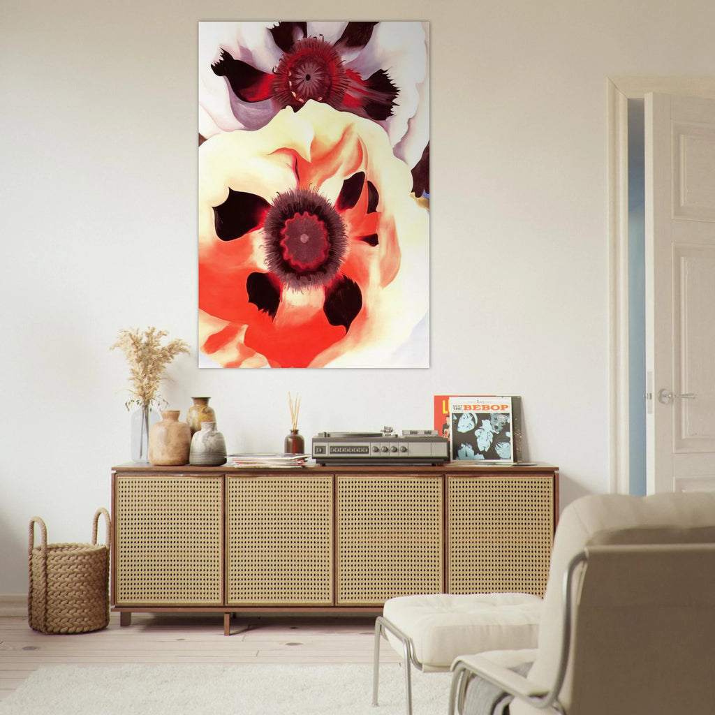 Poppies Poster | Georgia O'Keeffe Poster | Georgia O Keeffe Prints