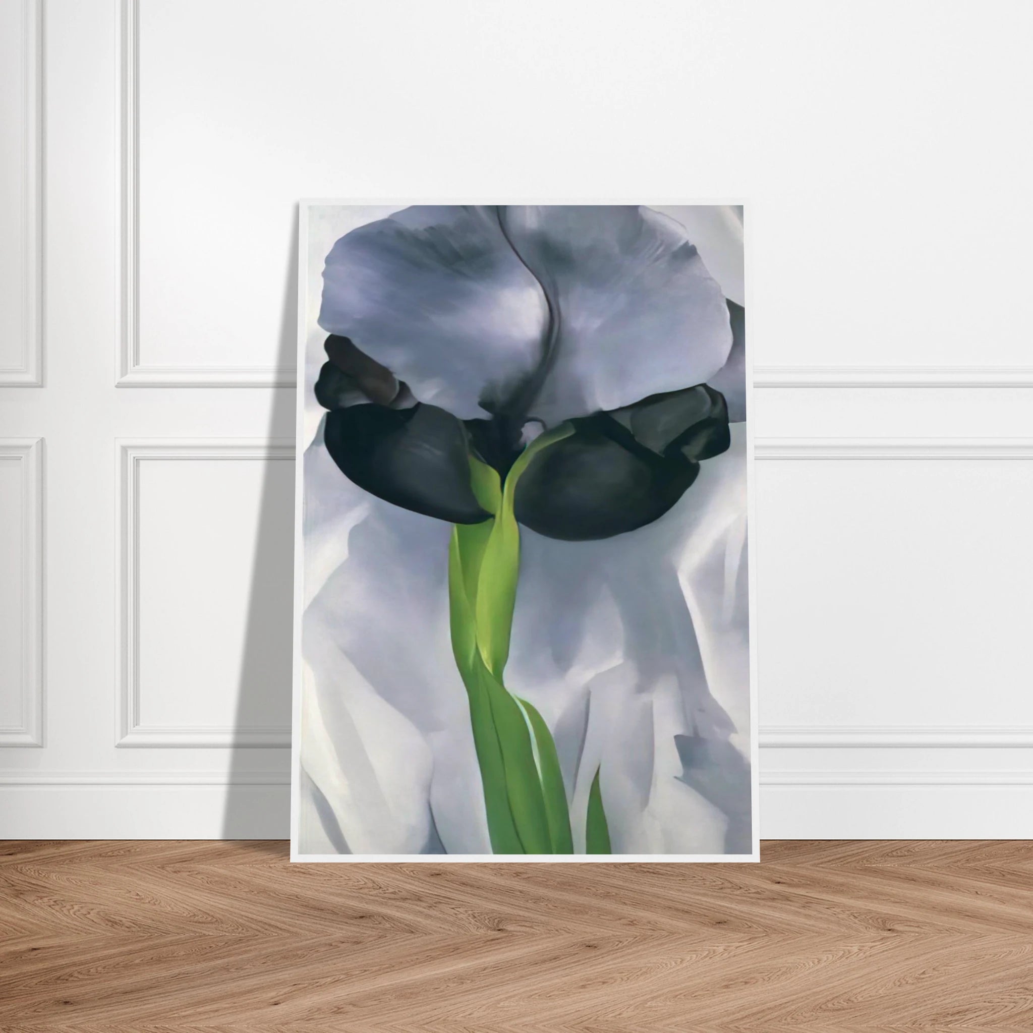 Iris 7 Framed Poster | Georgia O'Keeffe Framed Prints Wall Art | Georgia O Keeffe Prints