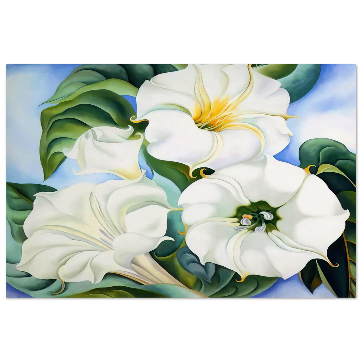 Jimson Weed 3 Poster | Georgia O'Keeffe Poster | Georgia O Keeffe Prints