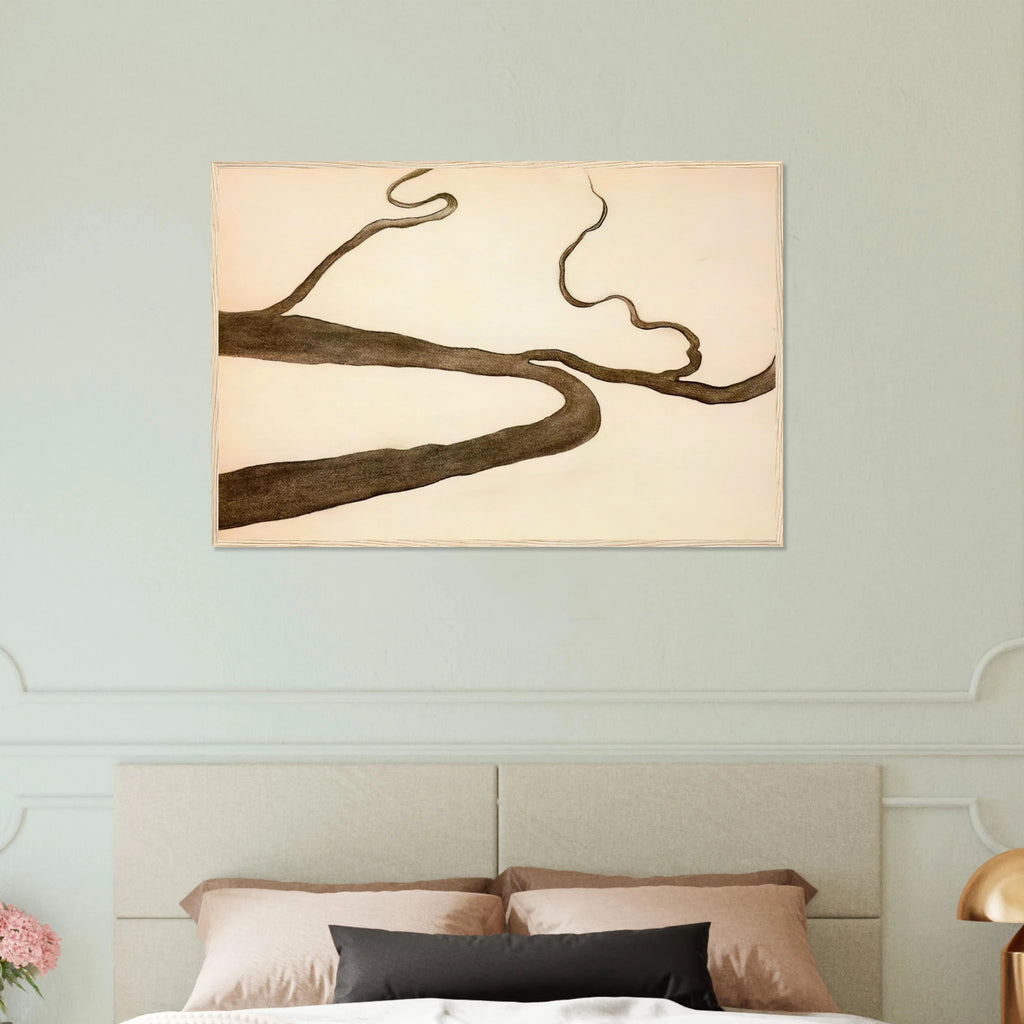 Drawing IX Framed Poster | Georgia O'Keeffe Framed Prints Wall Art | Georgia O Keeffe Prints