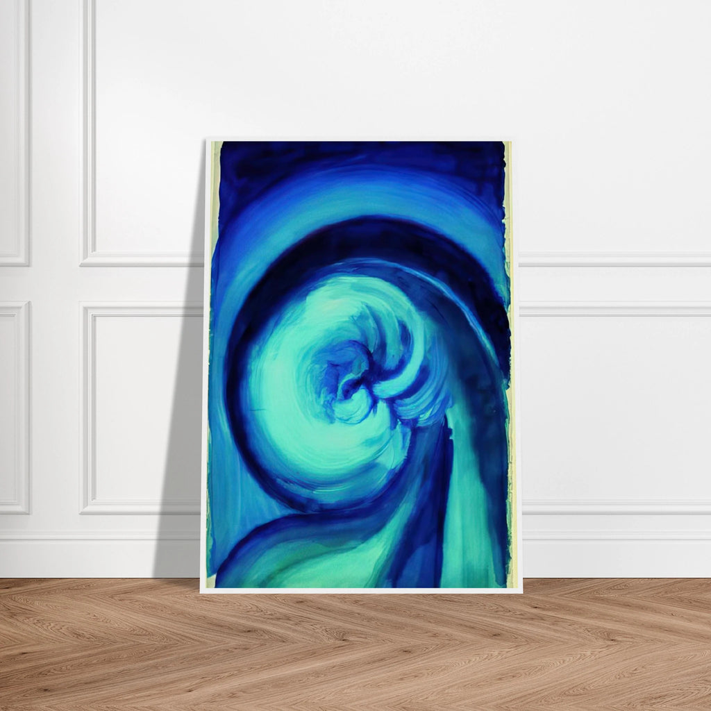 Blue I Framed Poster | Georgia O'Keeffe Framed Prints Wall Art | Georgia O Keeffe Prints