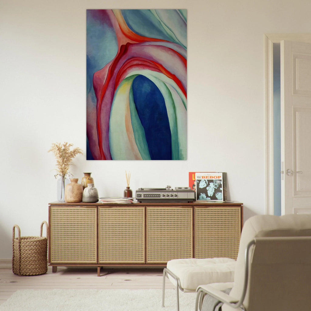 Music Pink and Blue II Poster | Georgia O'Keeffe Poster | Georgia O Keeffe Prints