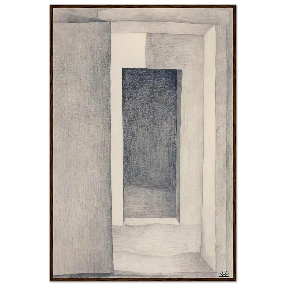 Patio Door Framed Poster | Georgia O'Keeffe Framed Prints Wall Art | Georgia O Keeffe Prints