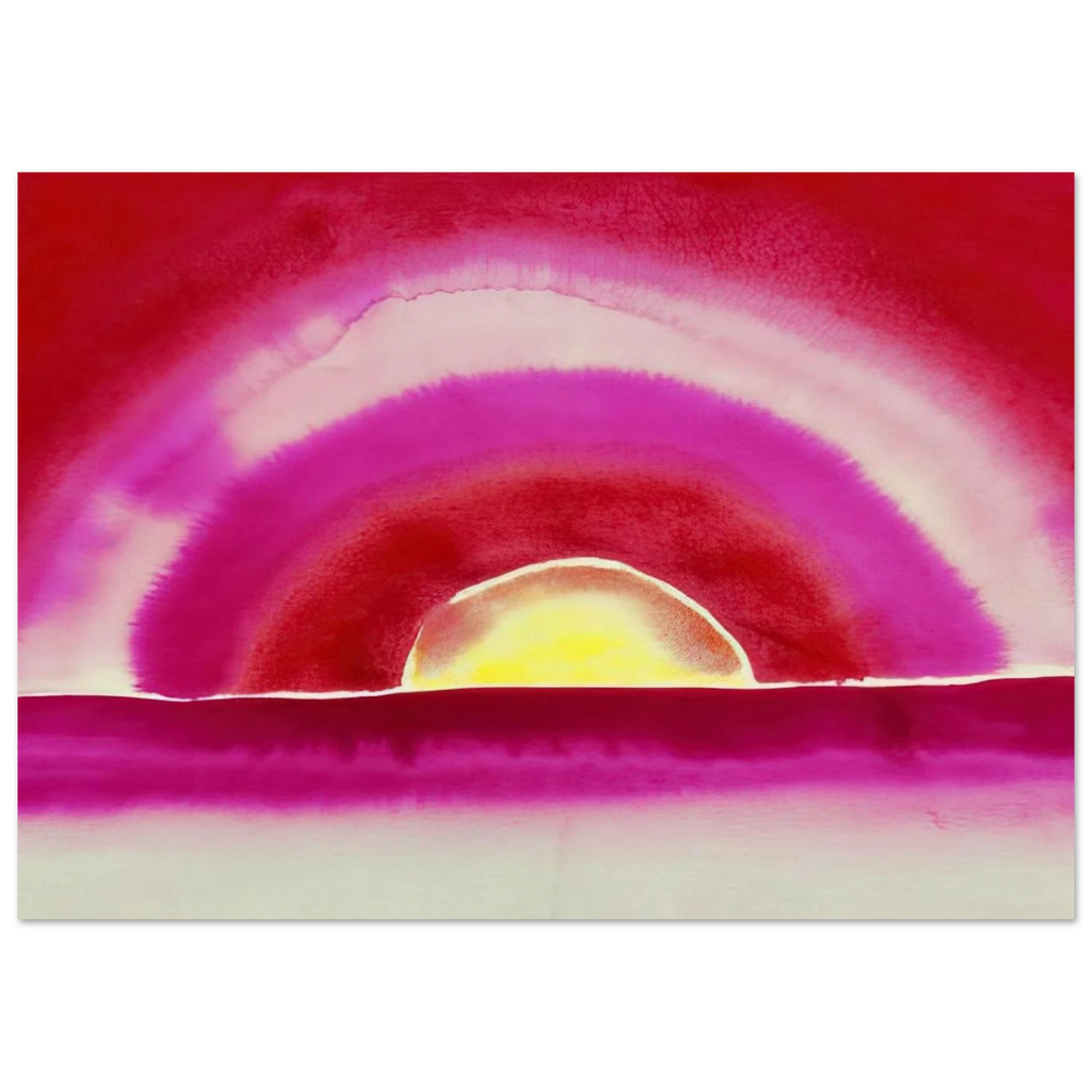Sunrise Poster | Georgia O'Keeffe Poster | Georgia O Keeffe Prints
