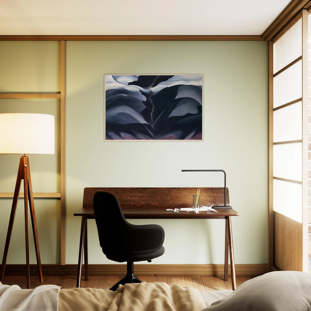Black Place II Framed Poster | Georgia O'Keeffe Framed Prints Wall Art | Georgia O Keeffe Prints