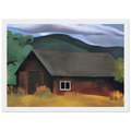 My Shanty, Lake George Framed Poster | Georgia O'Keeffe Framed Prints Wall Art | Georgia O Keeffe Prints
