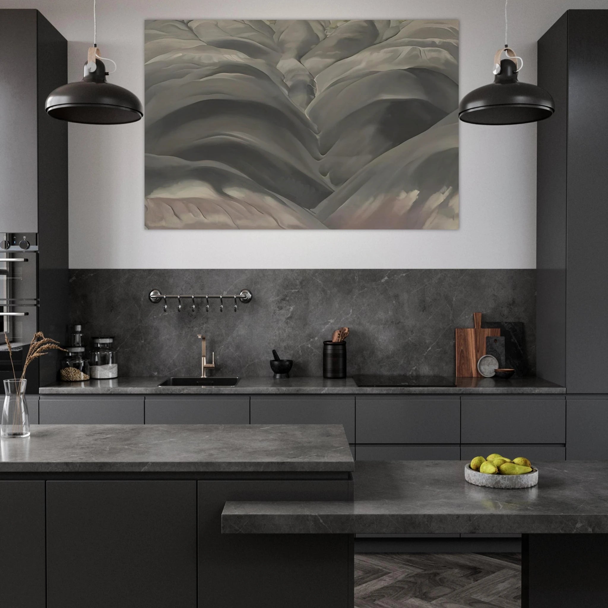 Black Place I Poster | Georgia O'Keeffe Poster | Georgia O Keeffe Prints