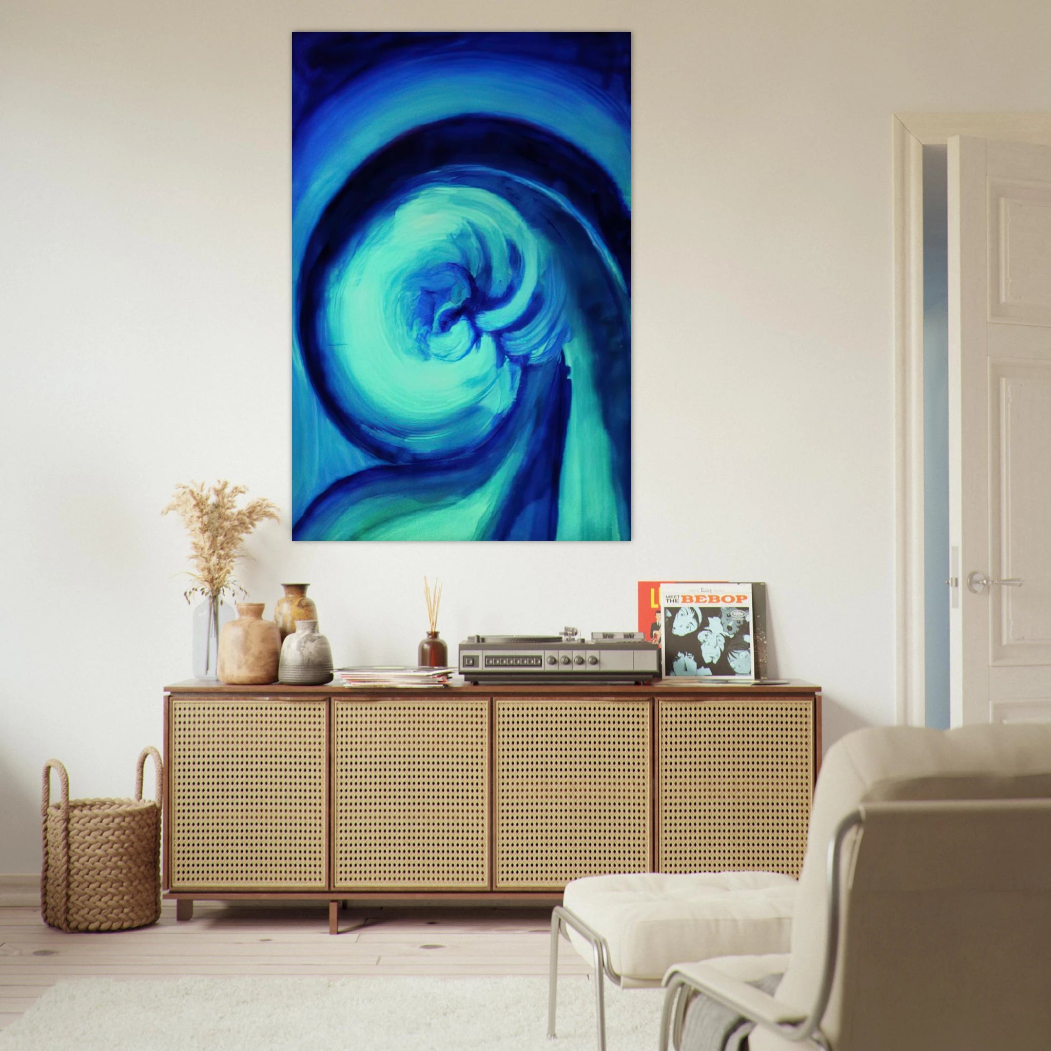 Blue I Poster | Georgia O'Keeffe Poster | Georgia O Keeffe Prints