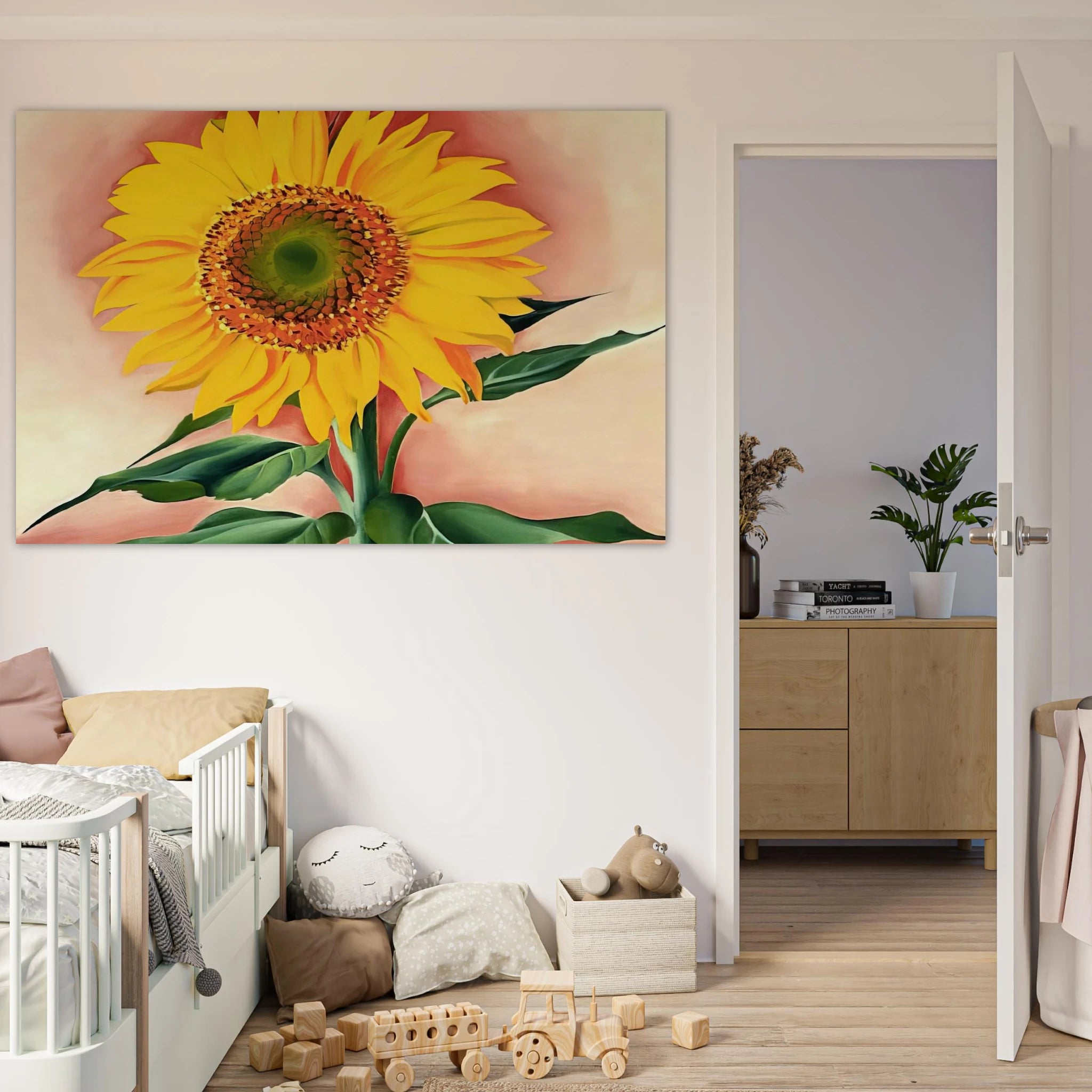 A Sunflower from Maggie Poster | Georgia O'Keeffe Poster | Georgia O Keeffe Prints