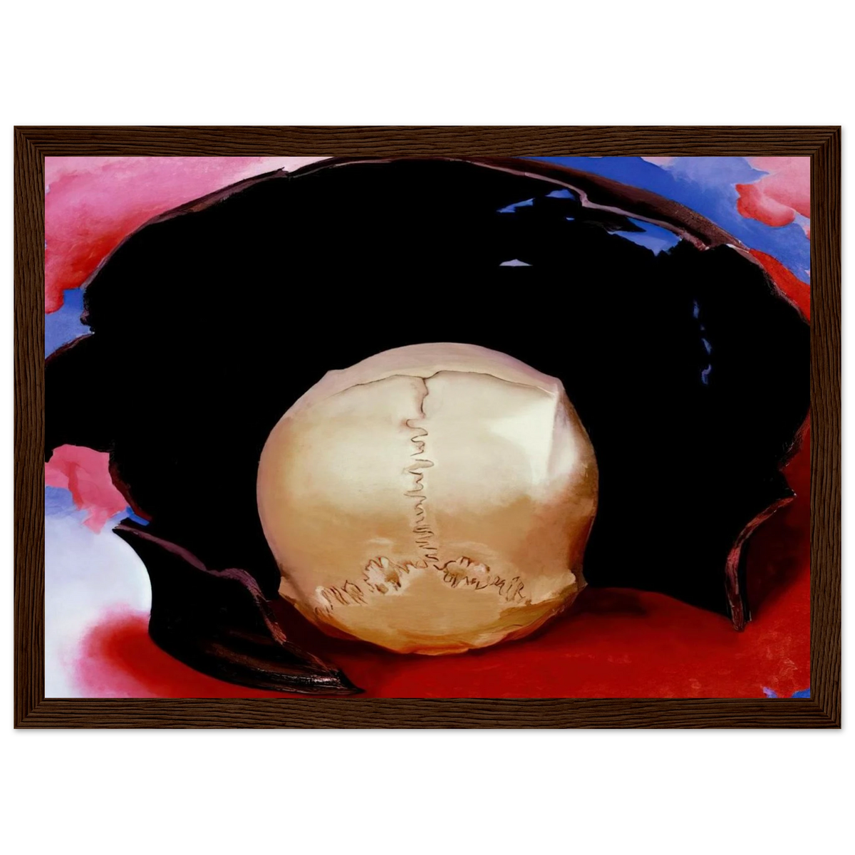 It was a Man and a Pot Framed Poster | Georgia O'Keeffe Framed Prints Wall Art | Georgia O Keeffe Prints