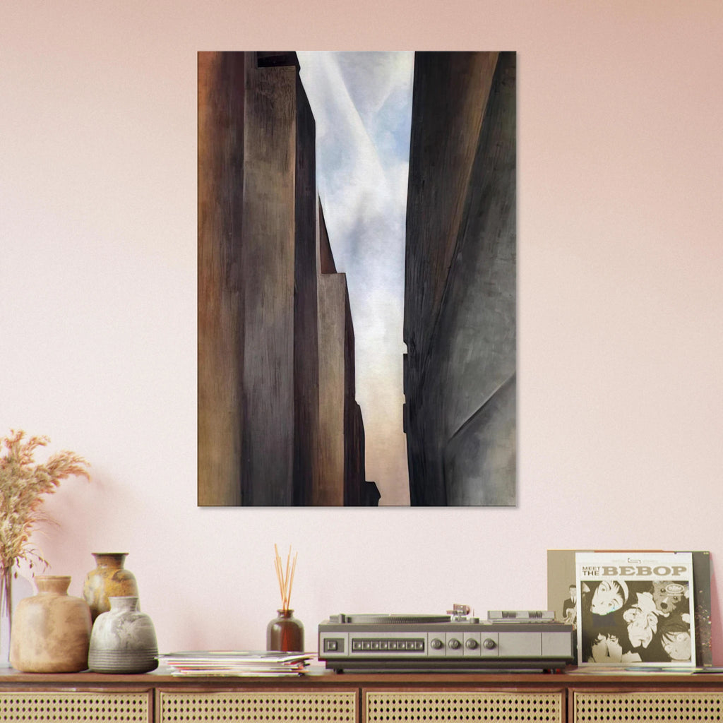 Street of New York II Canvas | Georgia O'Keeffe Canvas | Georgia O Keeffe Prints