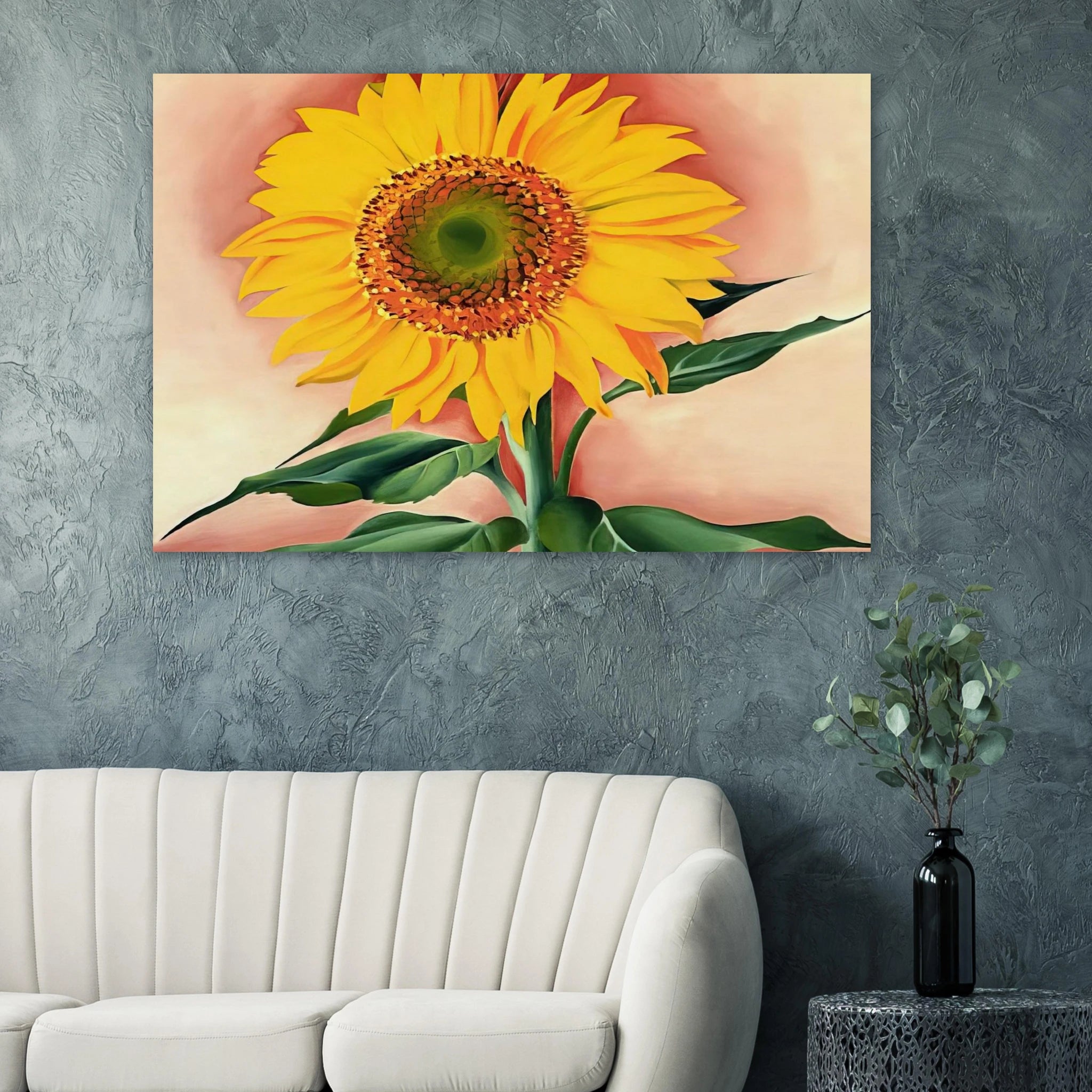 A Sunflower from Maggie Poster | Georgia O'Keeffe Poster | Georgia O Keeffe Prints