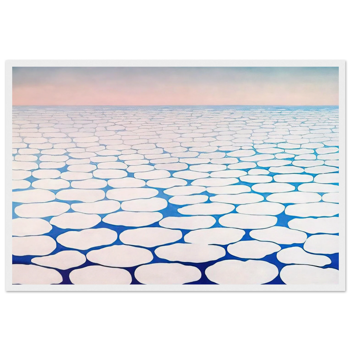 Sky above clouds III Framed Poster | Georgia O'Keeffe Framed Prints Wall Art | Georgia O Keeffe Prints