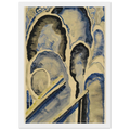 Blue-01 Framed Poster | Georgia O'Keeffe Framed Prints Wall Art | Georgia O Keeffe Prints
