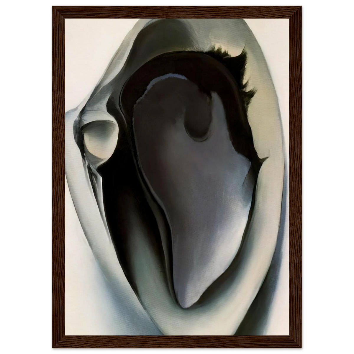 Clam and mussel Framed Poster | Georgia O'Keeffe Framed Prints Wall Art | Georgia O Keeffe Prints