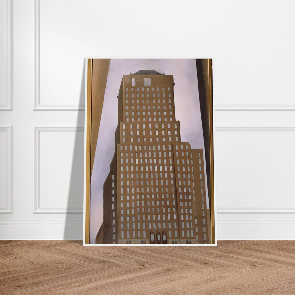 Shelton Hotel New York No. 1 Framed Poster | Georgia O'Keeffe Framed Prints Wall Art | Georgia O Keeffe Prints
