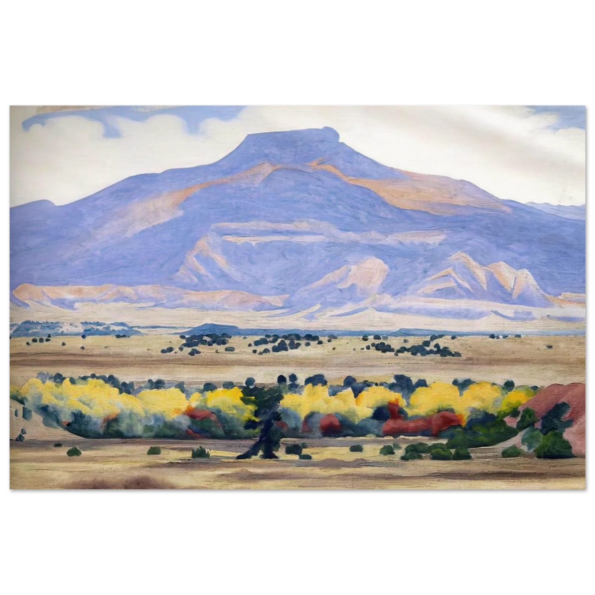 Pedernal Poster | Georgia O'Keeffe Poster | Georgia O Keeffe Prints