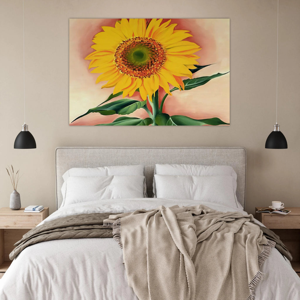 A Sunflower from Maggie Poster | Georgia O'Keeffe Poster | Georgia O Keeffe Prints