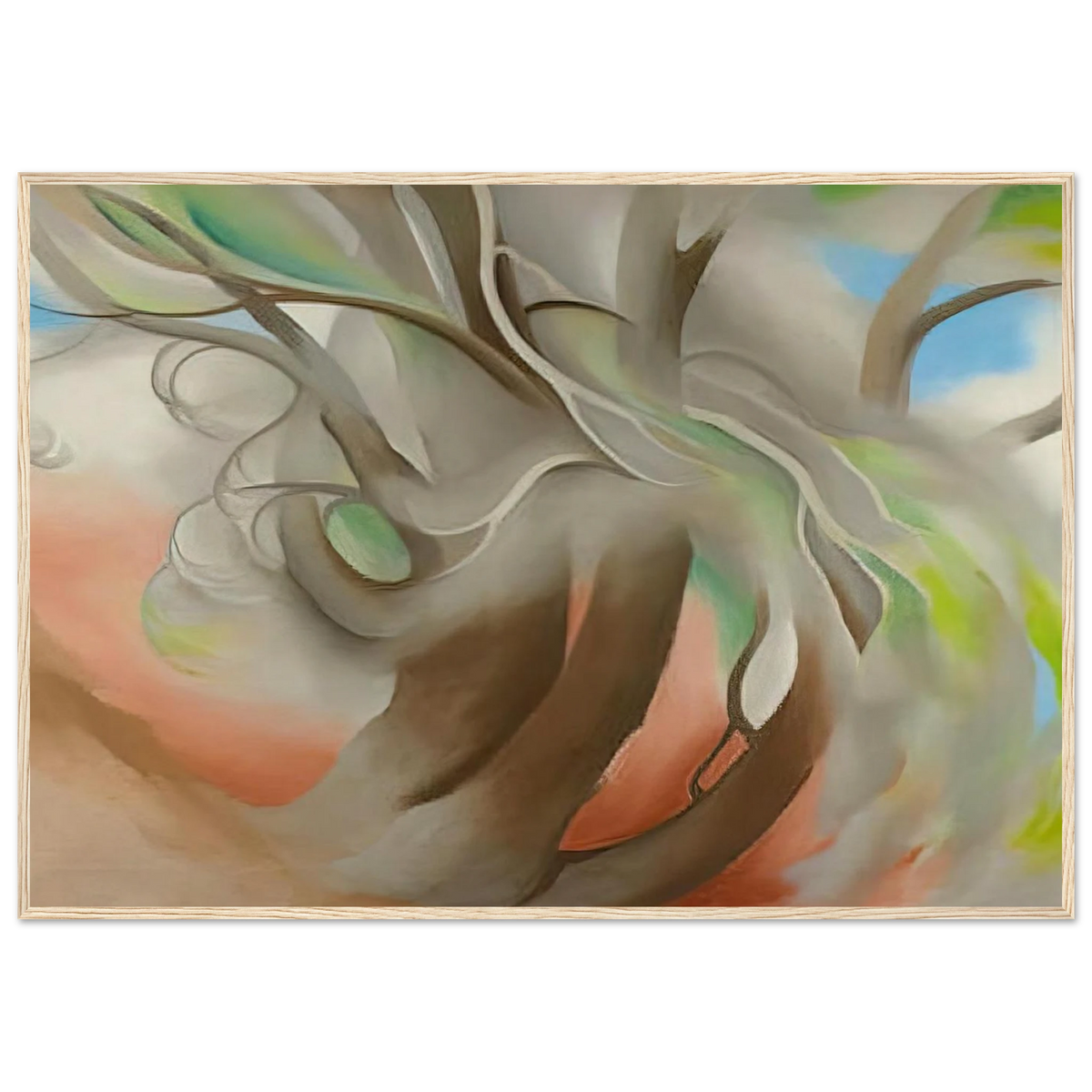 Spring Tree No. II Framed Poster | Georgia O'Keeffe Framed Prints Wall Art | Georgia O Keeffe Prints