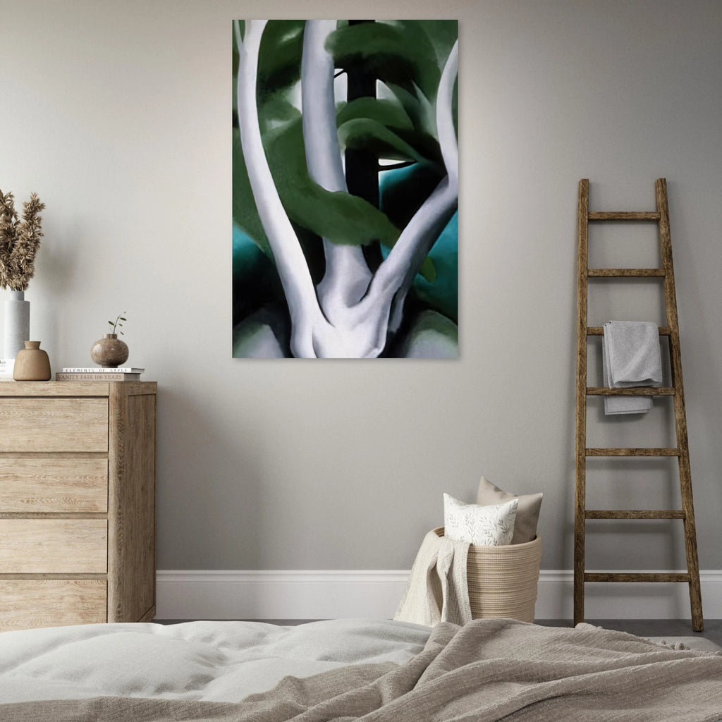Birch and Pine Tree No. 1 Poster | Georgia O'Keeffe Poster | Georgia O Keeffe Prints
