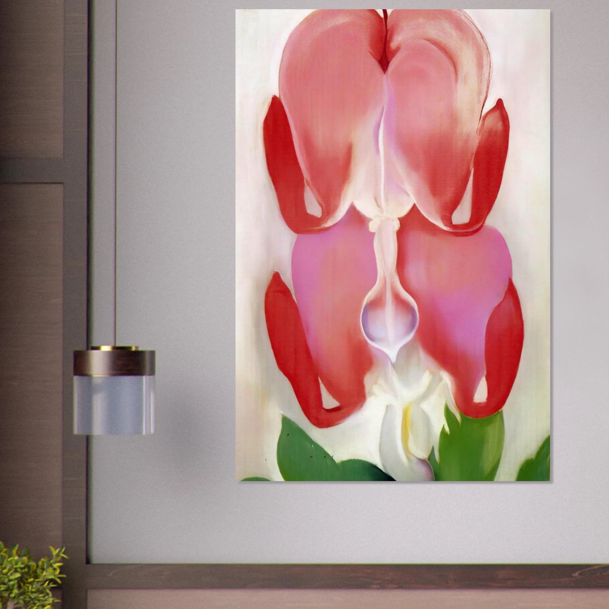 Bleeding Heart Poster | Georgia O'Keeffe Poster | Georgia O Keeffe Prints