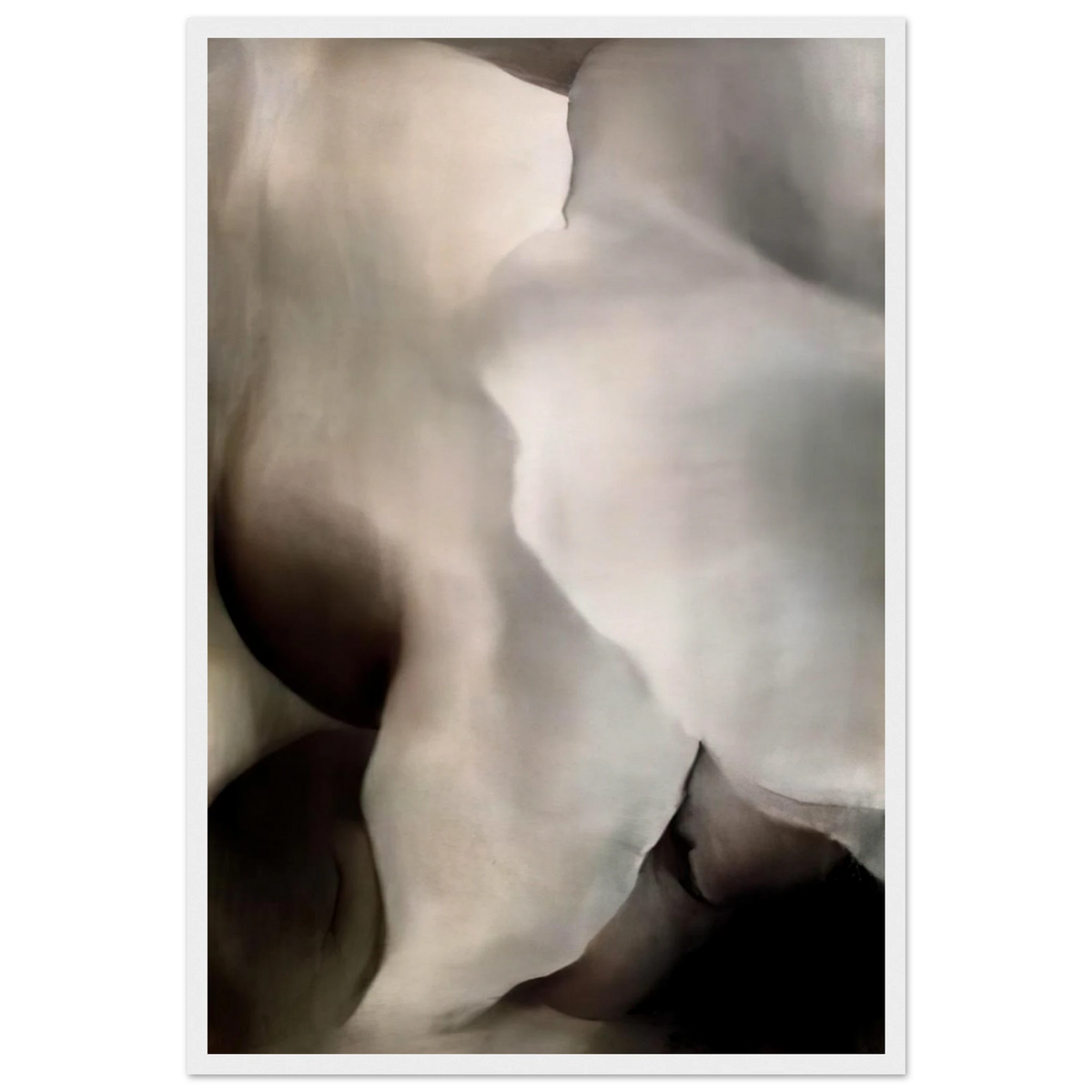 Dark Iris ?3 Framed Poster | Georgia O'Keeffe Framed Prints Wall Art | Georgia O Keeffe Prints
