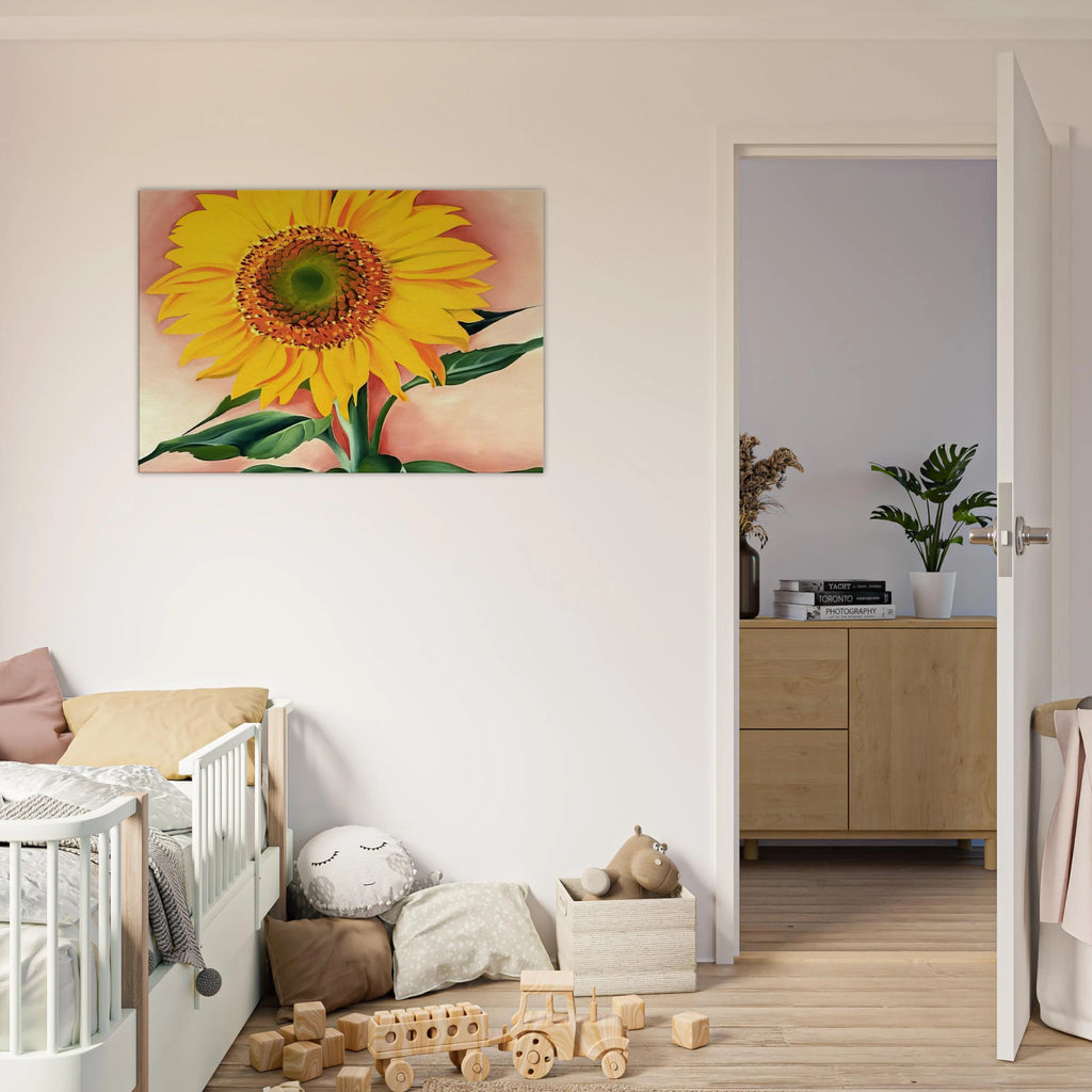 A Sunflower from Maggie Canvas | Georgia O'Keeffe Canvas | Georgia O Keeffe Prints