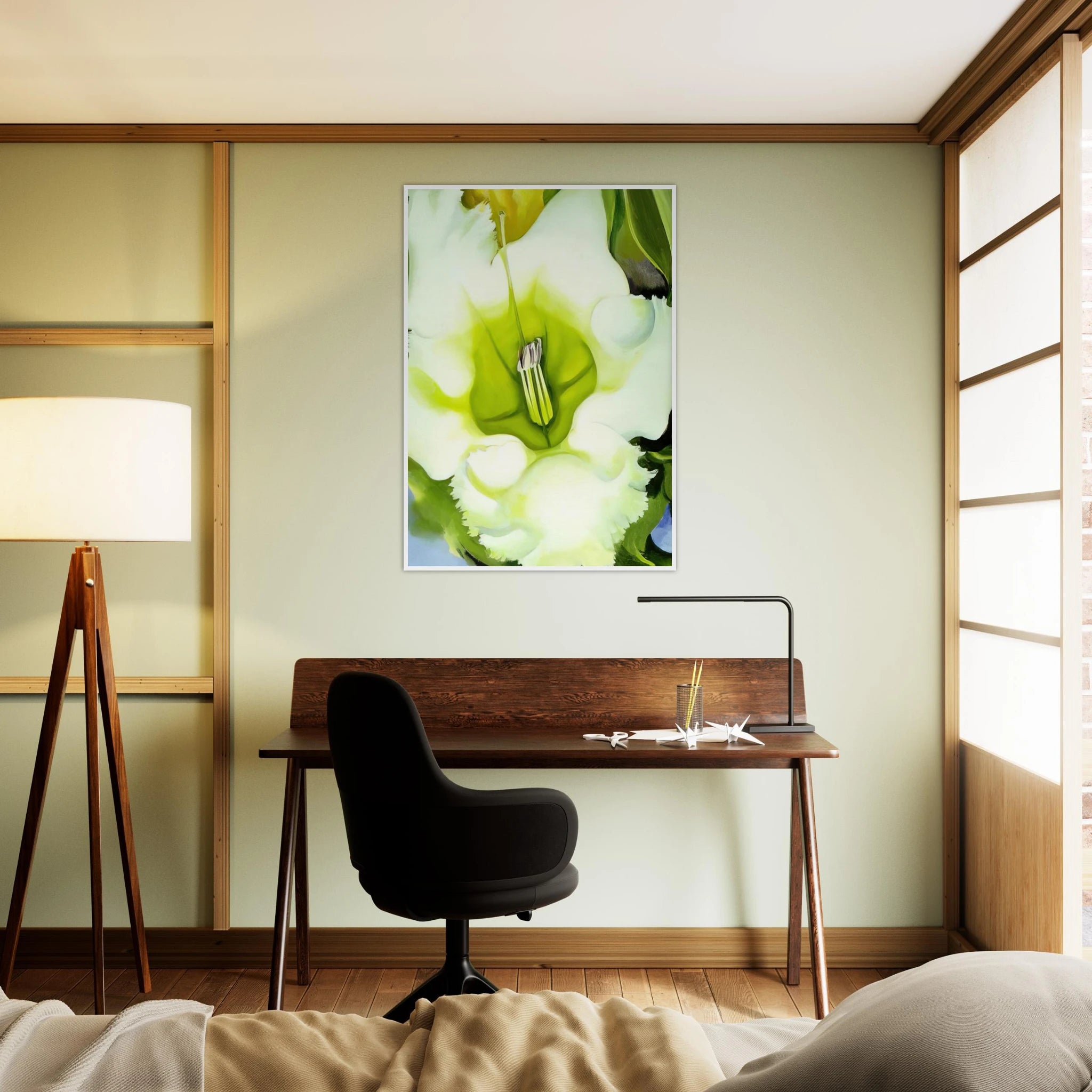 Cup Of Silver Ginger Framed Poster | Georgia O'Keeffe Framed Prints Wall Art | Georgia O Keeffe Prints