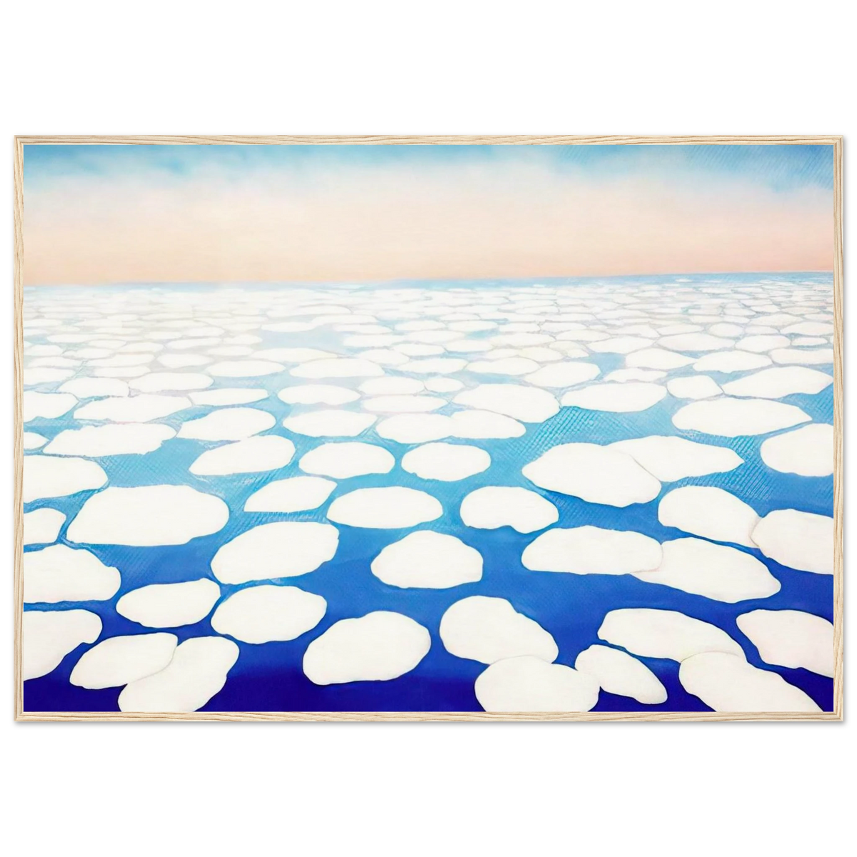 Sky Above the Clouds II Framed Poster | Georgia O'Keeffe Framed Prints Wall Art | Georgia O Keeffe Prints