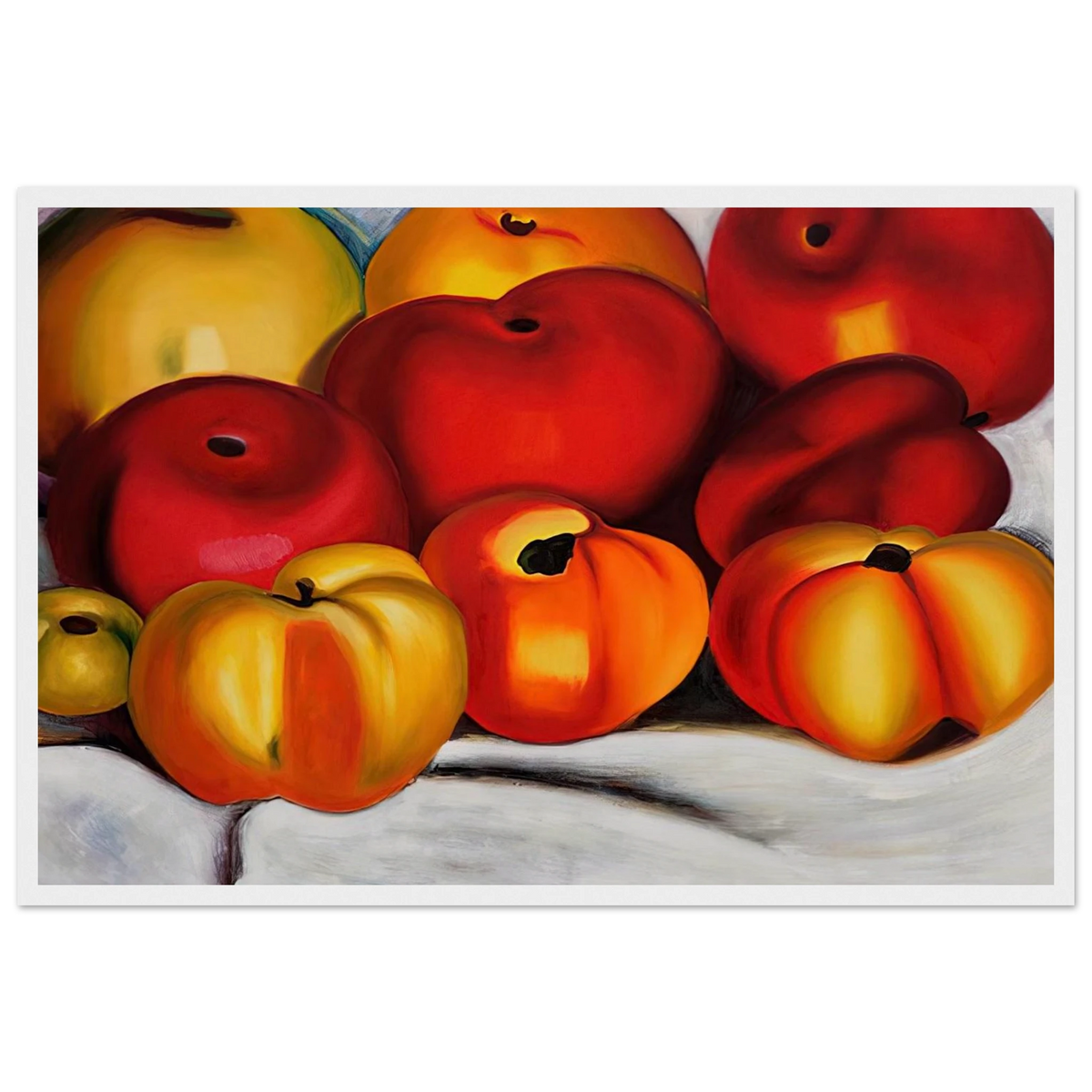 Apple Family II Framed Poster | Georgia O'Keeffe Framed Prints Wall Art | Georgia O Keeffe Prints