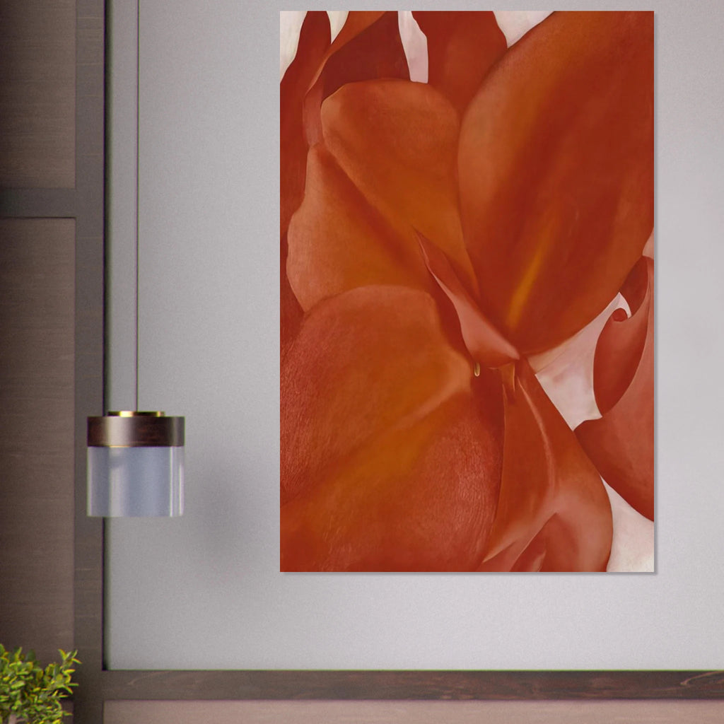 Red Cannas Poster | Georgia O'Keeffe Poster | Georgia O Keeffe Prints