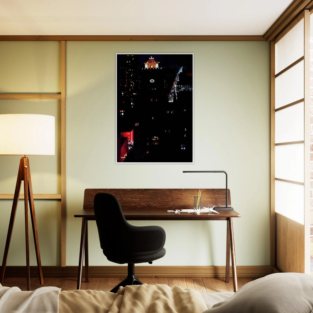 New York Night Framed Poster | Georgia O'Keeffe Framed Prints Wall Art | Georgia O Keeffe Prints