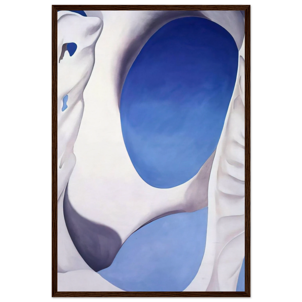 Pelvis II Framed Poster | Georgia O'Keeffe Framed Prints Wall Art | Georgia O Keeffe Prints