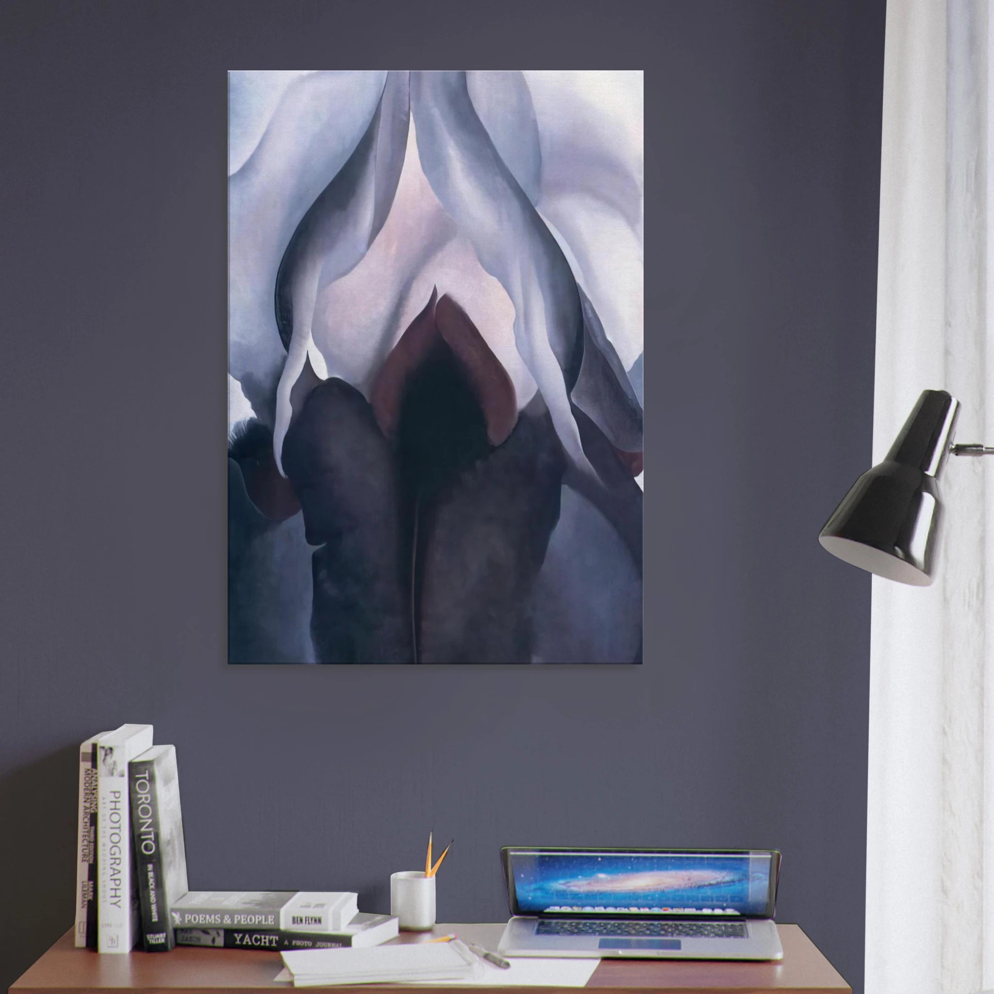 Black Iris III Canvas | Georgia O'Keeffe Canvas | Georgia O Keeffe Prints