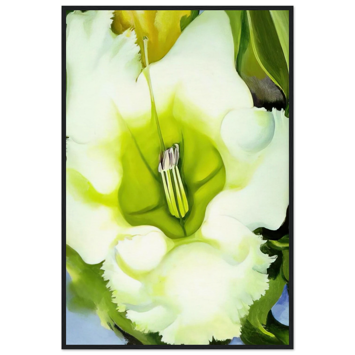 Cup Of Silver Ginger Framed Poster | Georgia O'Keeffe Framed Prints Wall Art | Georgia O Keeffe Prints