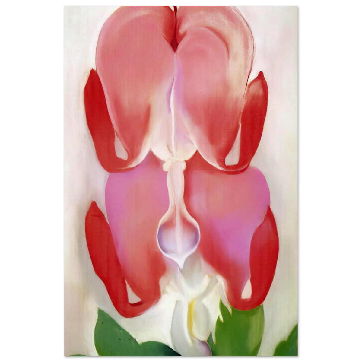 Bleeding Heart Poster | Georgia O'Keeffe Poster | Georgia O Keeffe Prints