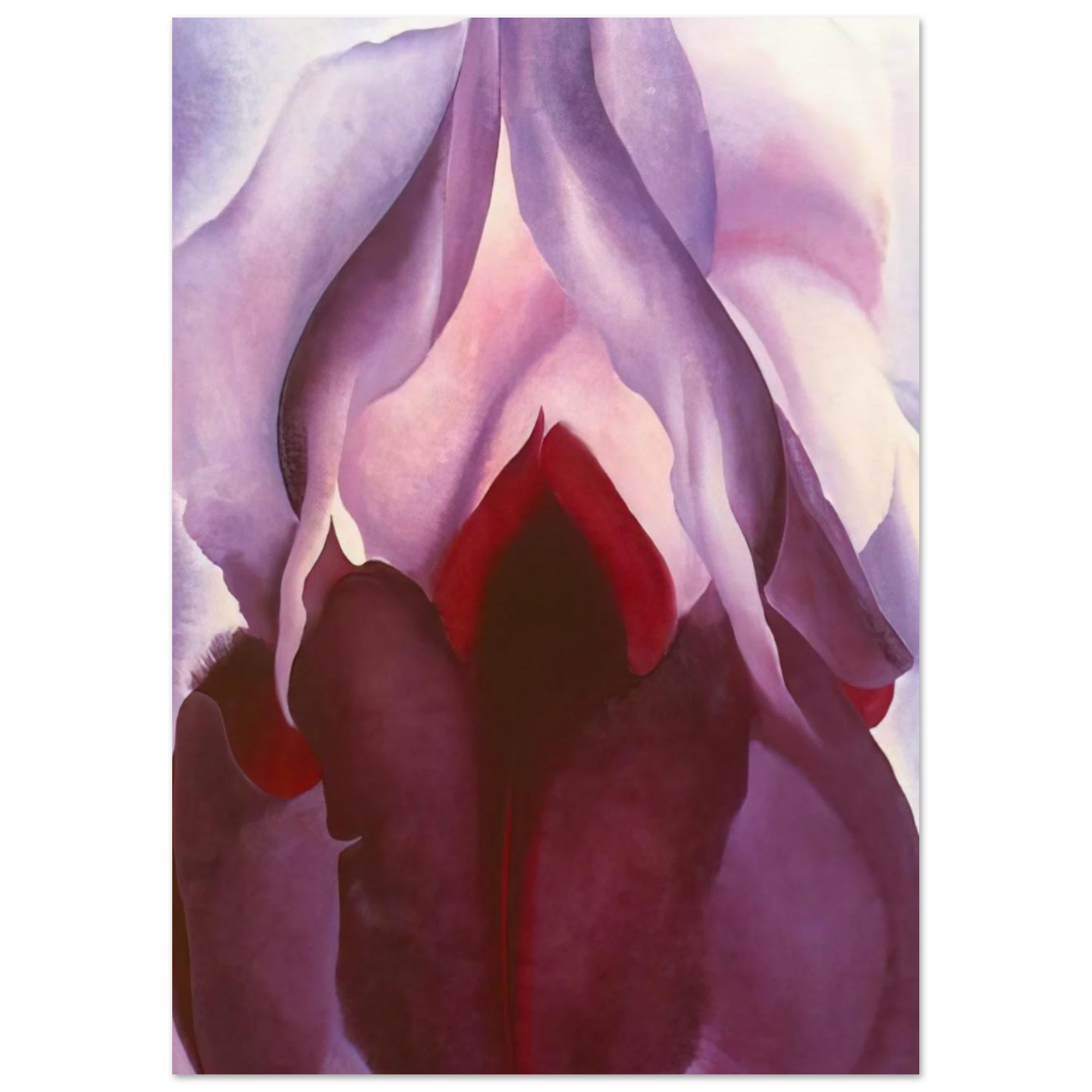Flower of Life II Poster | Georgia O'Keeffe Poster | Georgia O Keeffe Prints